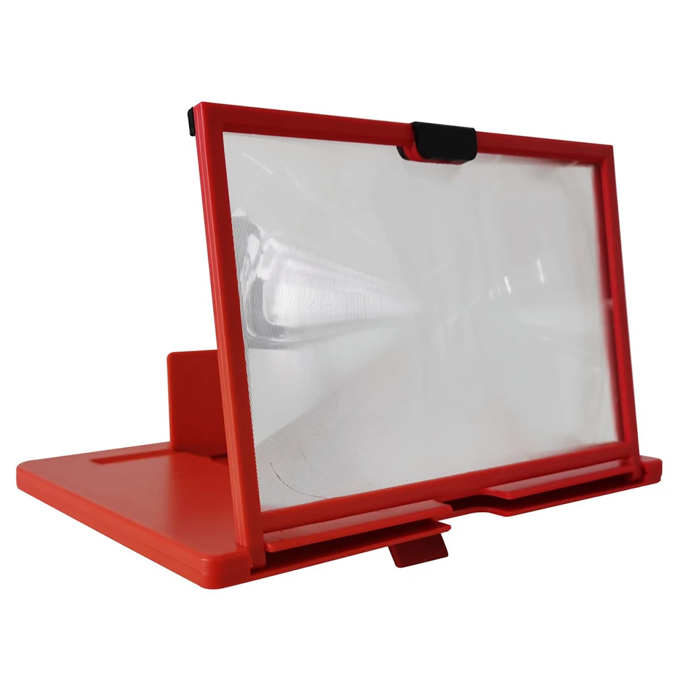

12inch Holder 3D HD Portable Enlarger Gifts Desktop Foldable Mobile Phone Screen Magnifier Bracket Video Amplifier Gaming