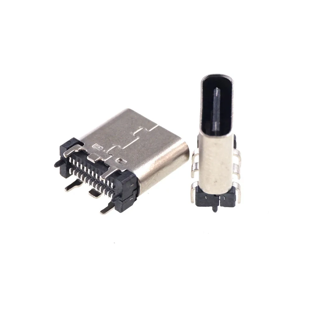 5 шт. коннектор USB 3 1 типа C 24 контакта гнездовой разъем поверхностное крепление