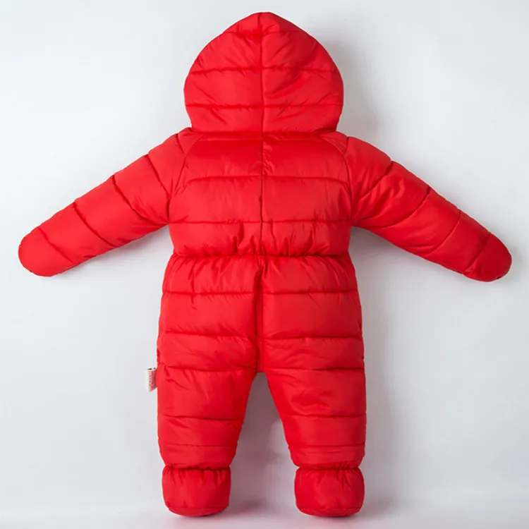 2019 детские комбинезоны Зимние флисовые теплые с длинным рукавом для мальчиков