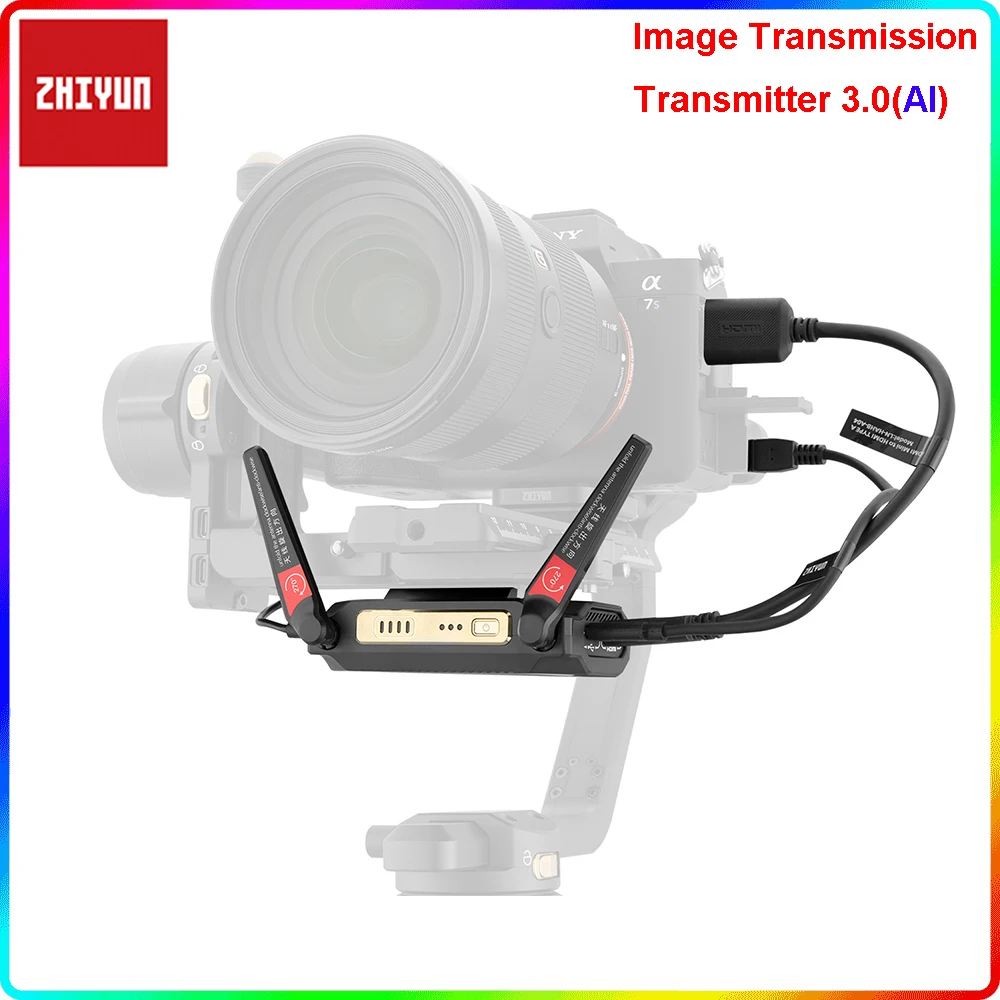 

Zhiyun Official Accessories Transmount Image Transmission Transmitter 3.0 AI for Weebill 2 Crane 2S 3S Weebill S Handheld Gimbal