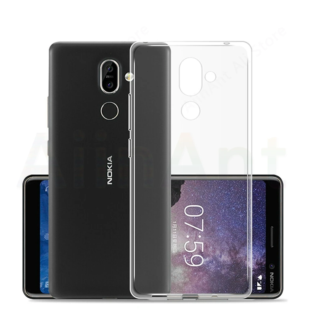 Мягкий чехол для телефона для Nokia 1 2 2,1 2,2 3 3,1 3,2 5 5,1 6 6,1 7 7,1 8 8,1 9X3X5X6X7 Plus прозрачный чехол из термополиуретана и силикона чехол s крышка