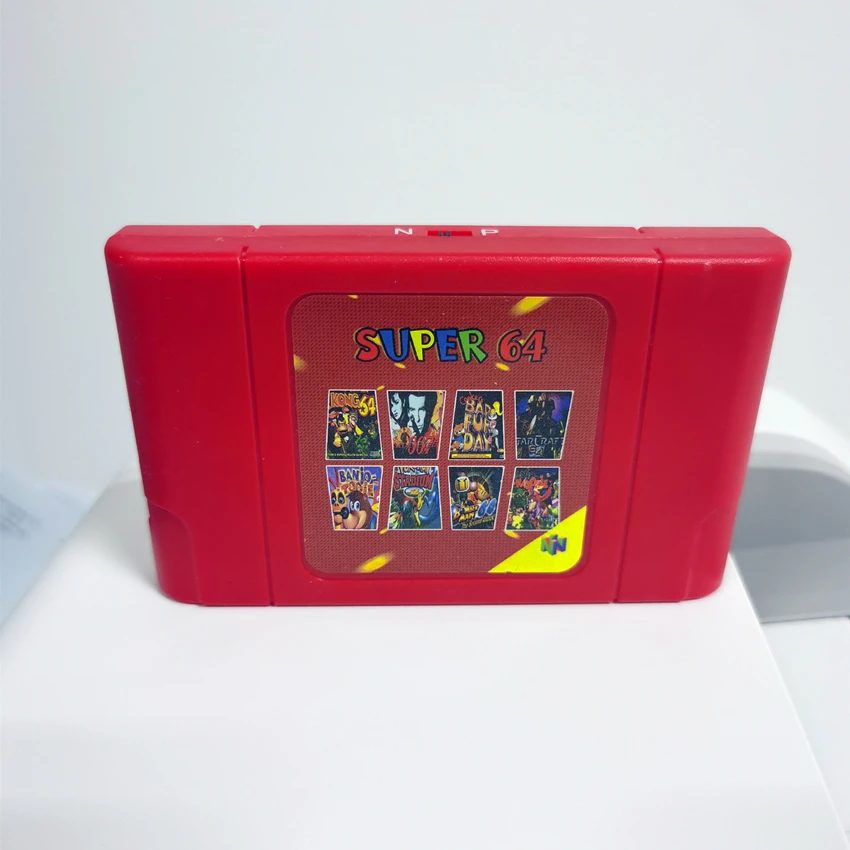 

Картридж игровой «сделай сам» для игровой консоли N64, 340 в 1