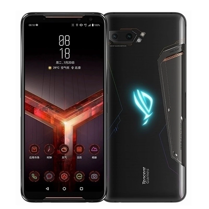Смартфон Asus ROG 2 игровой телефон 12 Гб ОЗУ 512 ПЗУ мобильный дюйма Snapdragon 6 59 + NFC 855 мАч