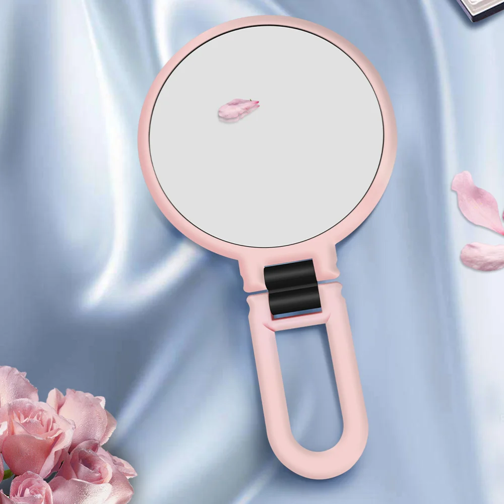 

2Pcs Lovely Makeup Mirror Household Mirror Adorable Cosmetic Mirror