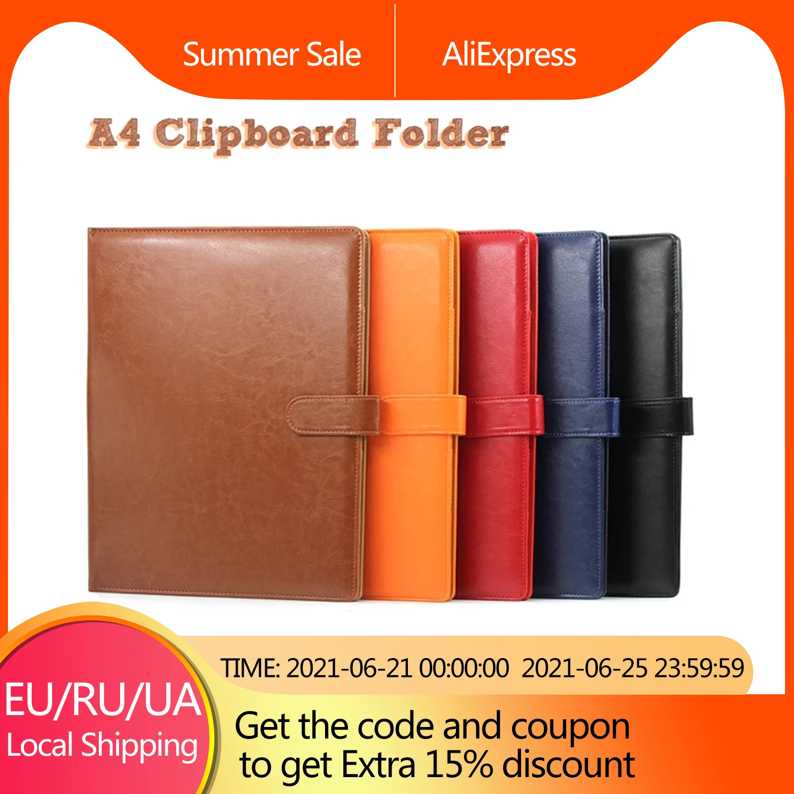 A4 Папки с зажимом папка портфель многофункциональный кожаный Организатор