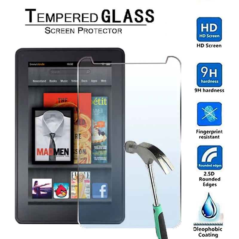 Для Amazon Kindle Fire 7 &quot(1 е поколение 2011) 9H Premium Tablet закаленное стекло Защитная пленка