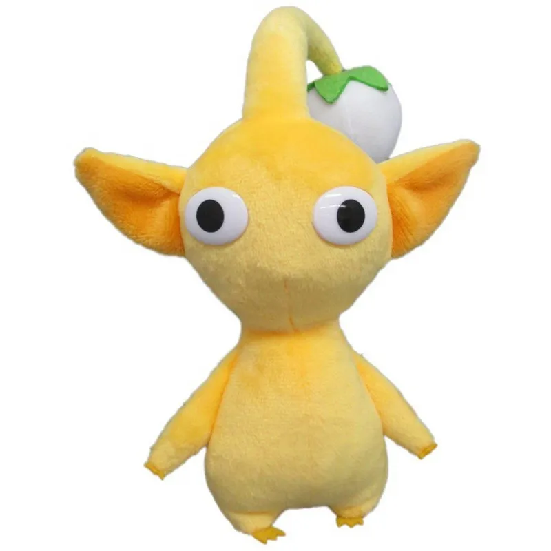 1 шт. 18 см Милая игра Pikmin игрушка плюшевая кукла игрушка для домашнего декора мягкая плюшевая кукла игрушка красный синий желтый цветы - Цвет: Золотой