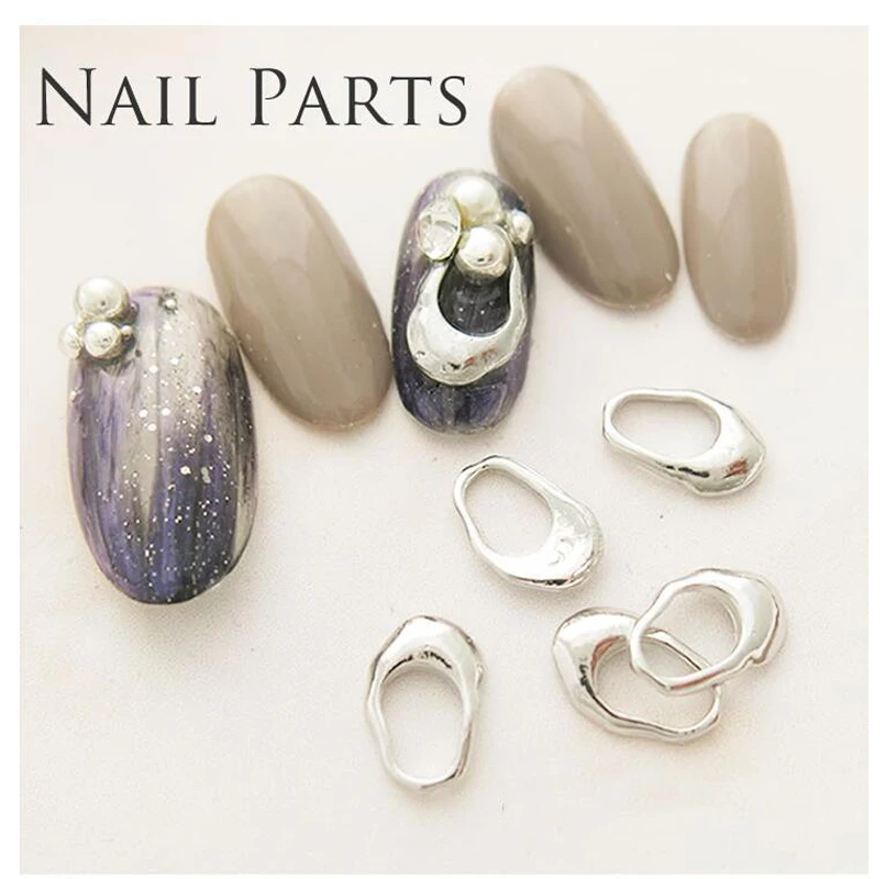 Детали для ногтей металлическая рамка 24 шт. (3 цвета в наличии) шпильки