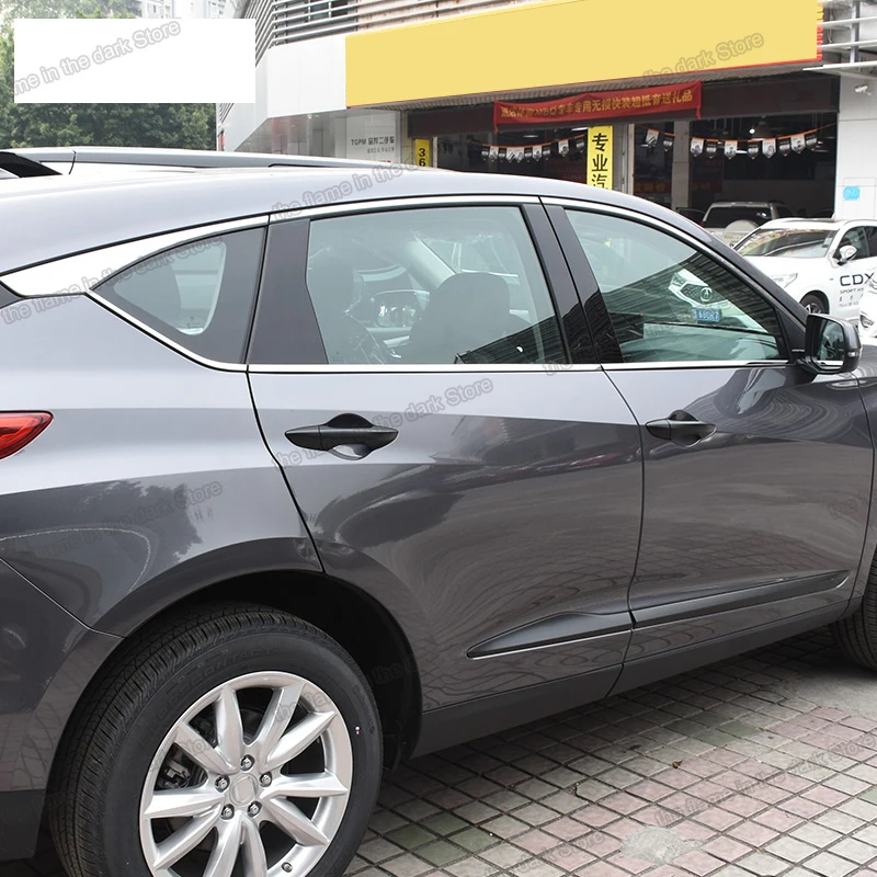 Lsrtw2017 нержавеющая сталь для автомобиля наружная оконная кромка Acura RDX 2019 |