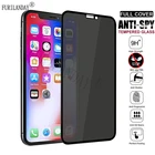 Антишпионское защитное закаленное стекло для iPhone 11 Pro Max XR X 12 Mini, Защита экрана для iPhone12 Pro Max 7 8 6 6S Plus SE2020