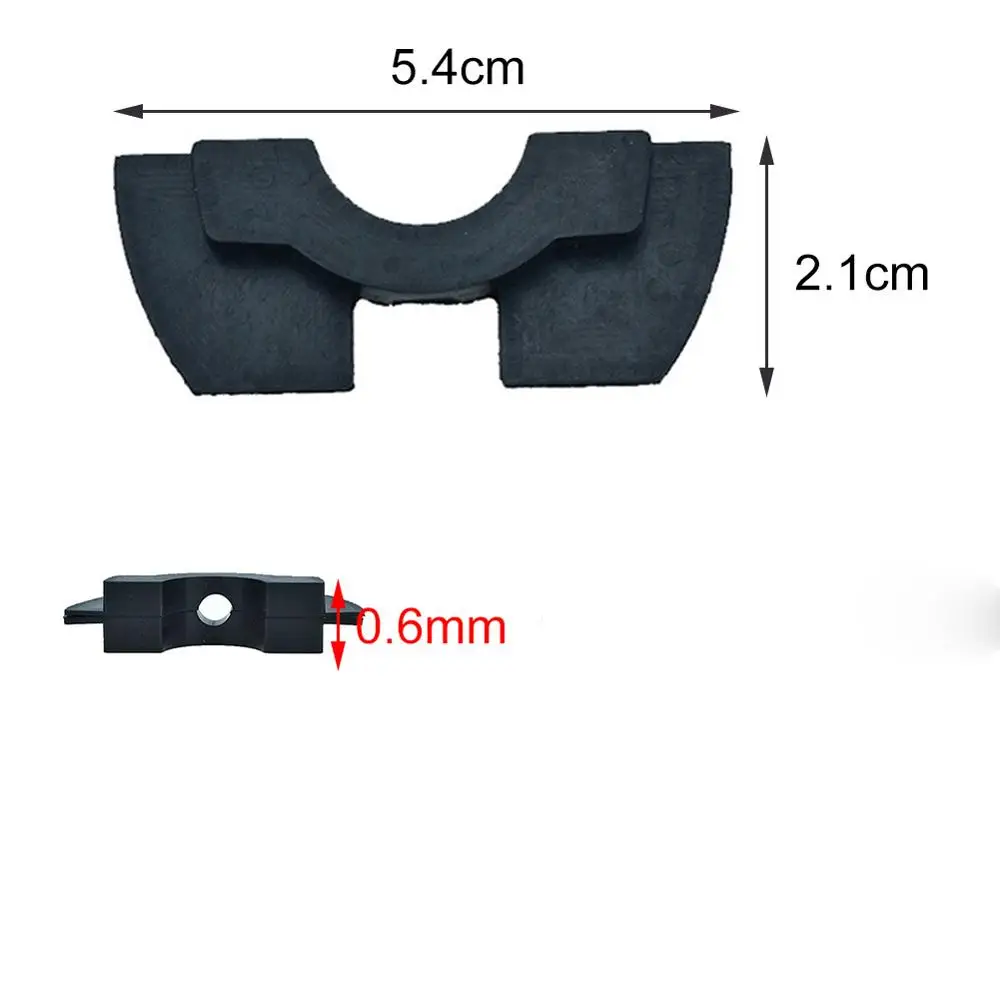 Vibration Damper Дисплей Аксессуары дождь оболочки Электрический Скутер Части приборной панели крышка универсальный пластик Водонепроницаемый скейтборд для Xiaomi M365 - Цвет: Vibration Damper