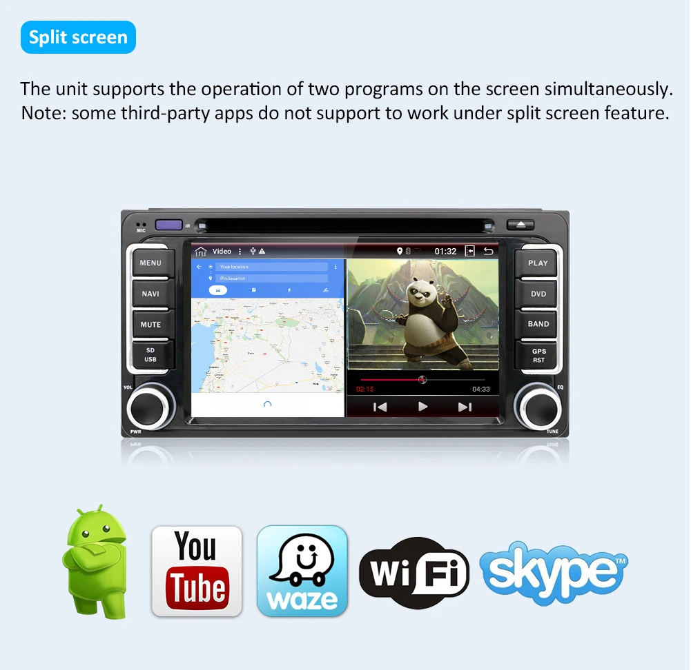 Android 9,0 4 ядра cpu 2 DIN универсальный радио автомобильный DVD gps стерео для Toyota Corolla Camry Prado RAV4 Hilux VIOS