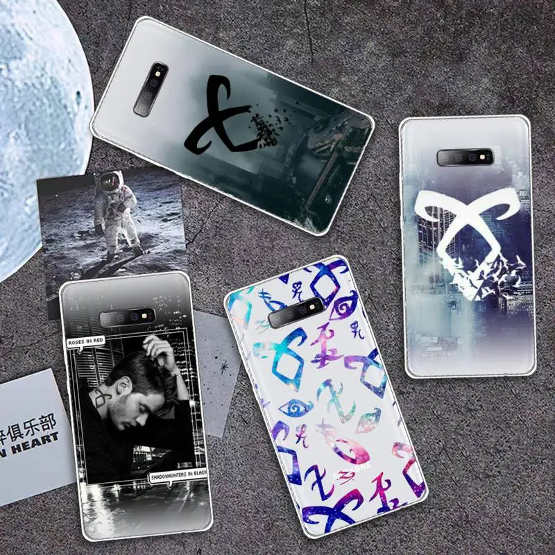 

Series Shadowhunters TV Phone Case Transparent for Samsung A71 S9 10 20 HUAWEI p30 40 honor 10i 8x xiaomi note 8 Pro 10t 11