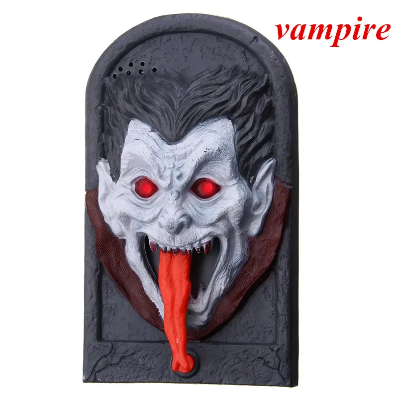 Анимированный дверной звонок со злыми ведьмами электрический на Хэллоуин