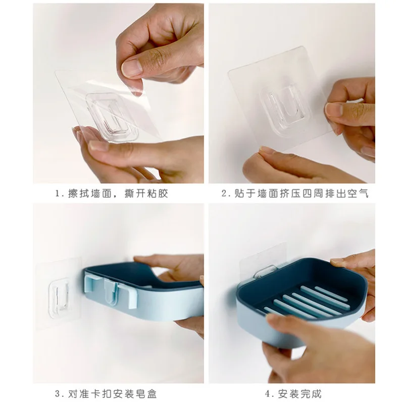 Двухслойный дренаж для мыла коробка бесконтактного подставка настенная