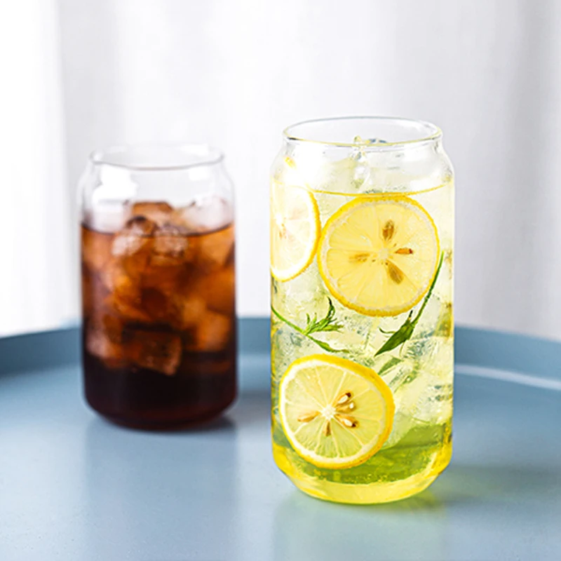 Пивная кружка прозрачный Стекло чашки Чай Кофе Cola шумовой фильтр для сока молоко