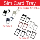 1 комплект держатель для sim-карты для Nokia 33,13,1 Plus TA-1032 Sim SD слот для карты Запасные части