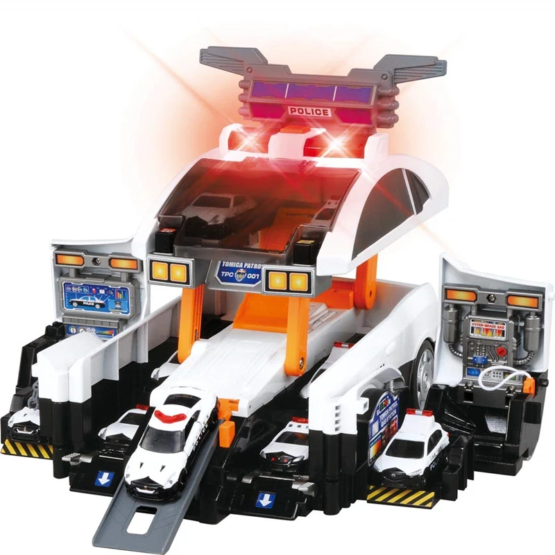 Takara tomy tomica Деформация полиция патруль автомобиль игрушка литая образовательные