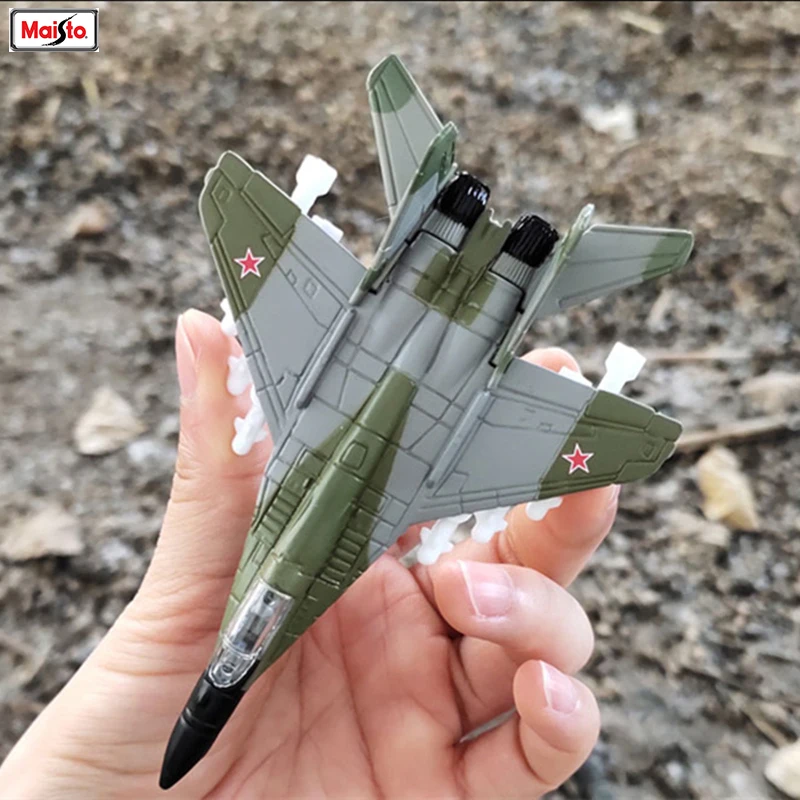 Оригинальный самолёт Maisto модель MIG-29 F-117 самолета литье под давлением игрушка