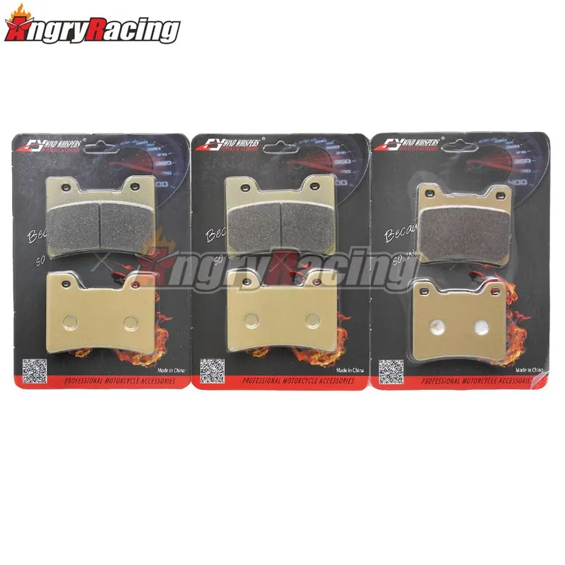 Комплекты передних задних тормозных колодок для Yamaha FZR600 90 93 FZR 600 R 94 95 TDM 850 96 01 V MAX 12