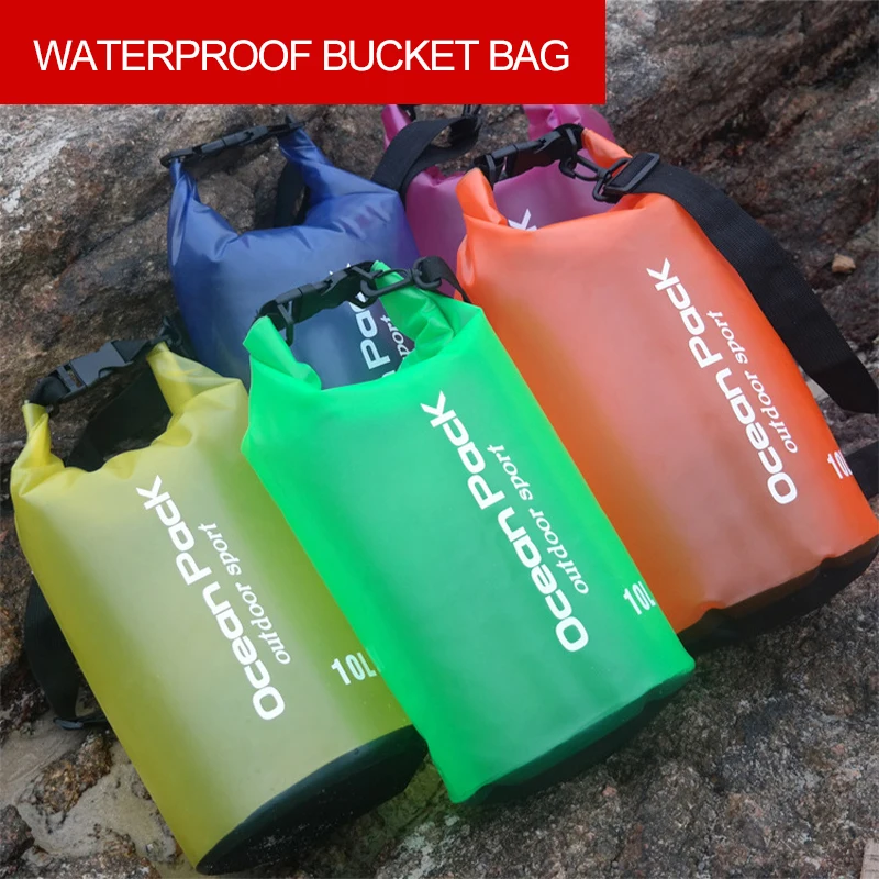 

5L 10L 15L 20L PVC Waterproof Dry Bag Pack Sack Swimming Rafting Kayaking River Trekking Floating Sailing Canoing Boating