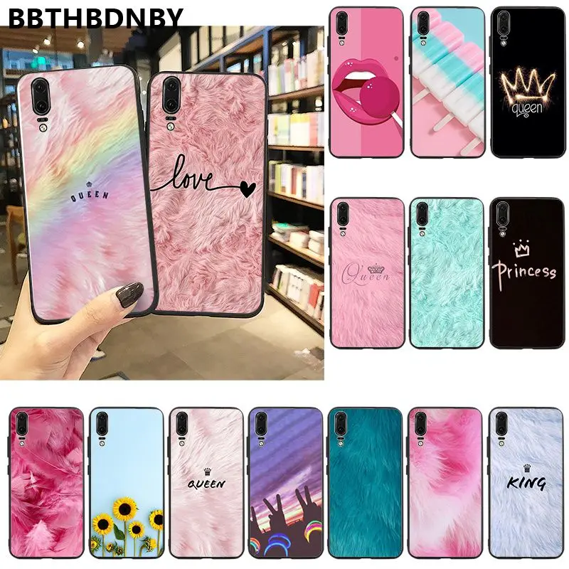 Плюшевый розовый чехол черный мягкий для телефона из ТПУ Xiaomi 8 9 se Redmi 6 6pro 6A 4X7 note 5 7 |