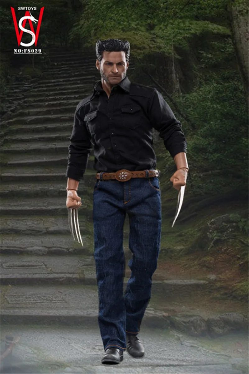 Фигурка мальчикового солдата SWTOYS FS029 1/6 фигурка Werewolf Hugh Jackman модель 12 дюймов
