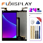 ЖК-дисплей и сенсорный экран Для DOOGEE DG550 с рамкой в сборе, идеальная ремонтная деталь + Бесплатные инструменты для dg 550 Оригинальный ЖК-дисплей