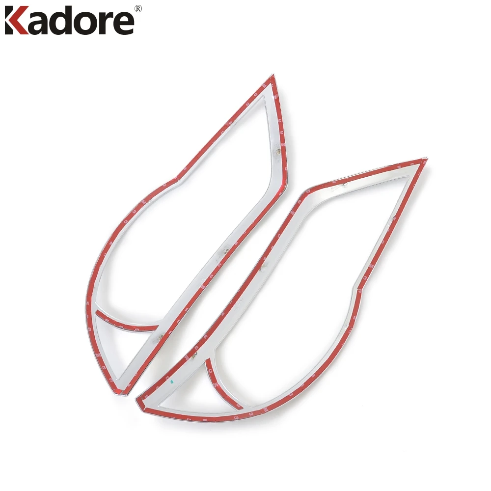 Для Volkswagen Tiguan 2009 2010 2011 2012 ABS хромированный передний светильник крышка лампы