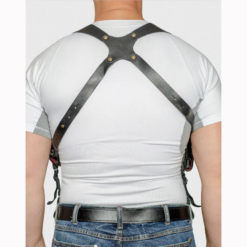 Кожаный держатель пистолета в средневековом стиле готический ремень с ремнем