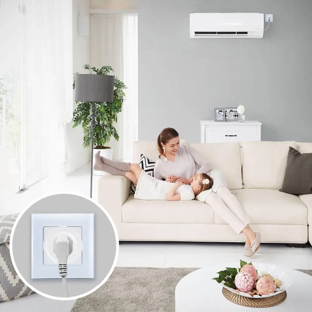 Работает с Alexa Switch Socket Time RC WIFI US Plug | Электроника