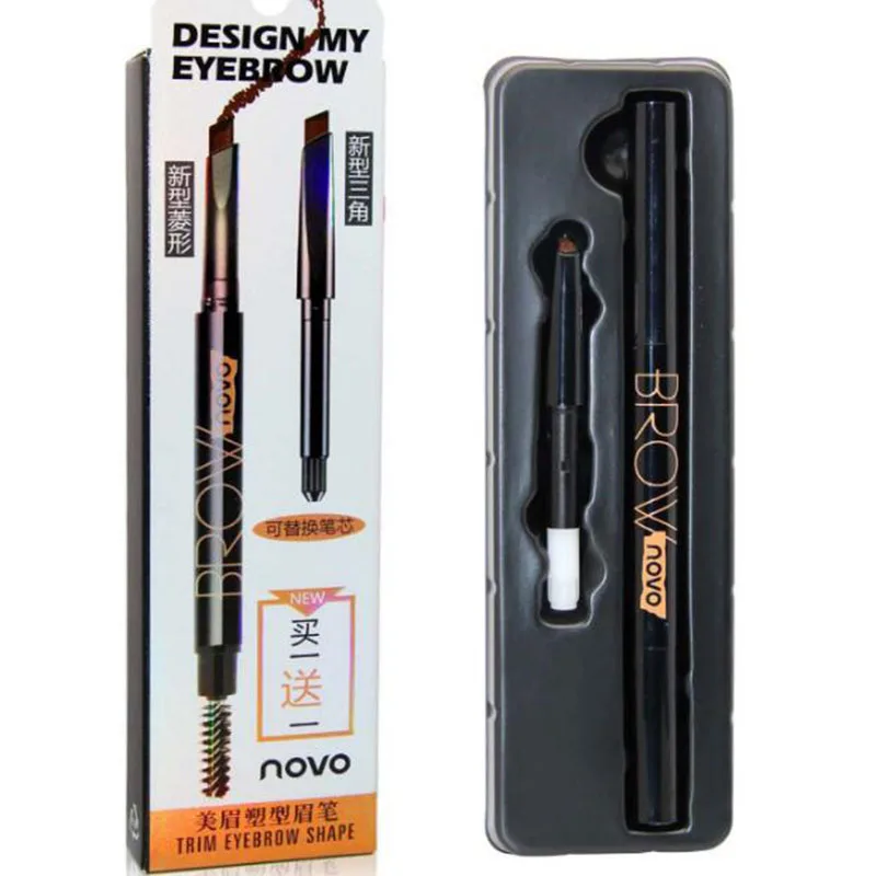 

Double Head Ultra-fine Eyebrow Pencil Waterproof Lasting Easy Ware Eye Brow Natural Eyebrow Makeup Tool 5090