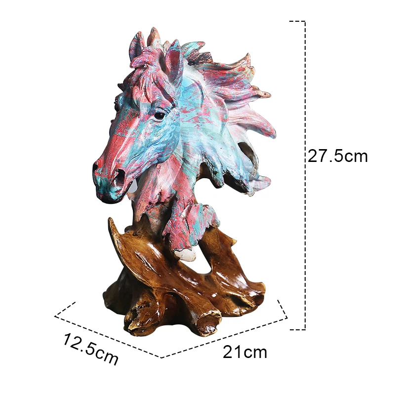 

Innovative Sculptures Oil Painting Color Handicraft Ornaments Used For Decoration In Hallway Living Room And Office Room Decor