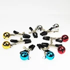 Зажимы для сосков, 4 цвета, с большим металлическим колокольчиком, BDSM, товары для взрослых, секс-игрушки для женщин, 1 пара