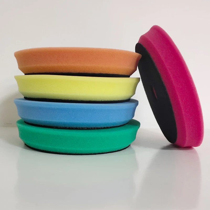 

Compound Car Polishing Pads for 6 Inch Polisher Buffing Buffer Pads Set for DA / RO Dual Action Car Polisher Sander-Select Color