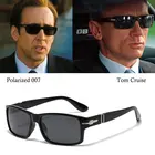 Солнцезащитные очки James Bond 007 Мужские поляризационные, Классические винтажные, в квадратной оправе, для вождения