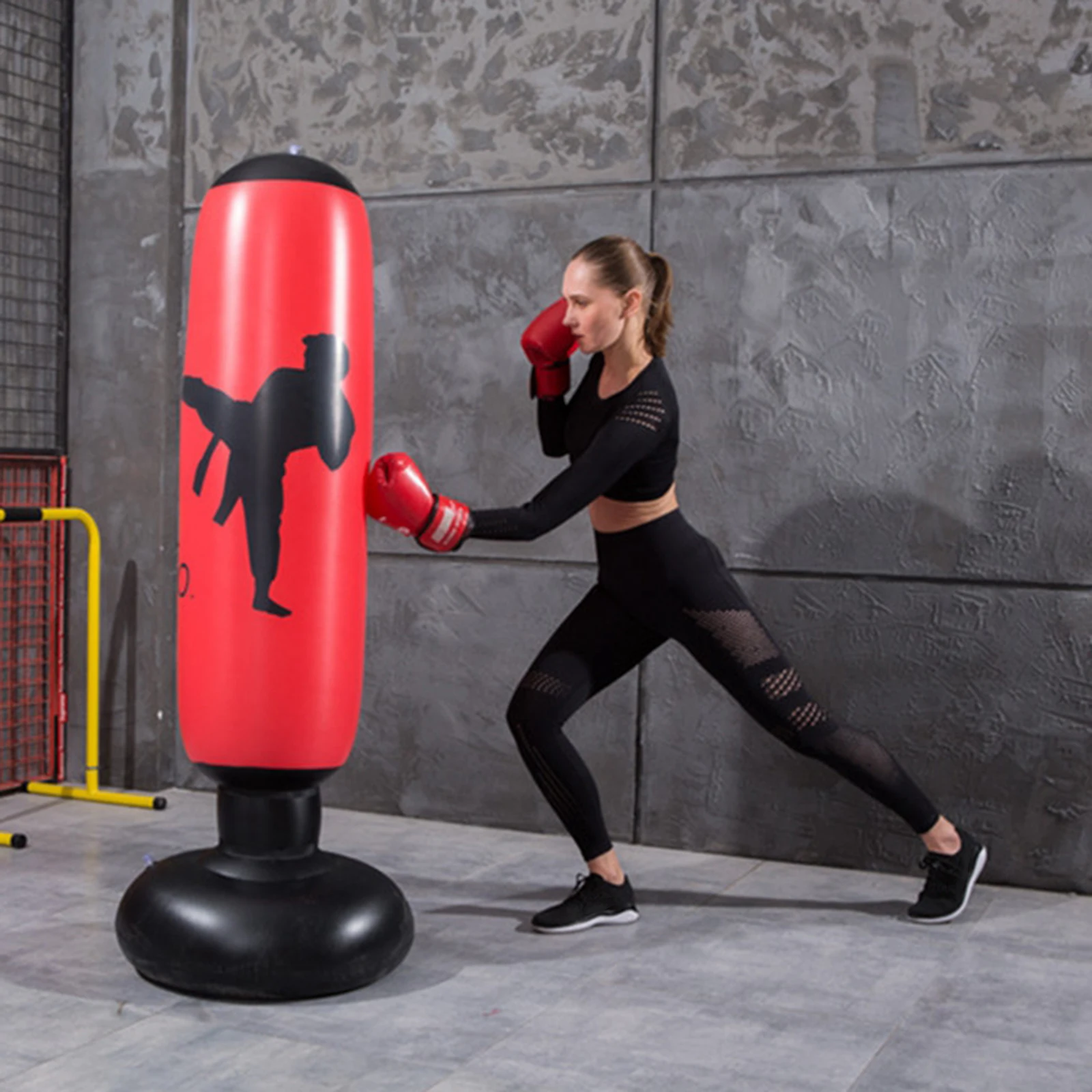 

Inflatable Punching Bag Boxing Practice Punch Bag Training Sand Bag