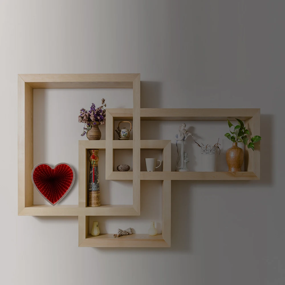 3D креативные лампы туннели с облаком зеркальный светильник светодиодный туннель