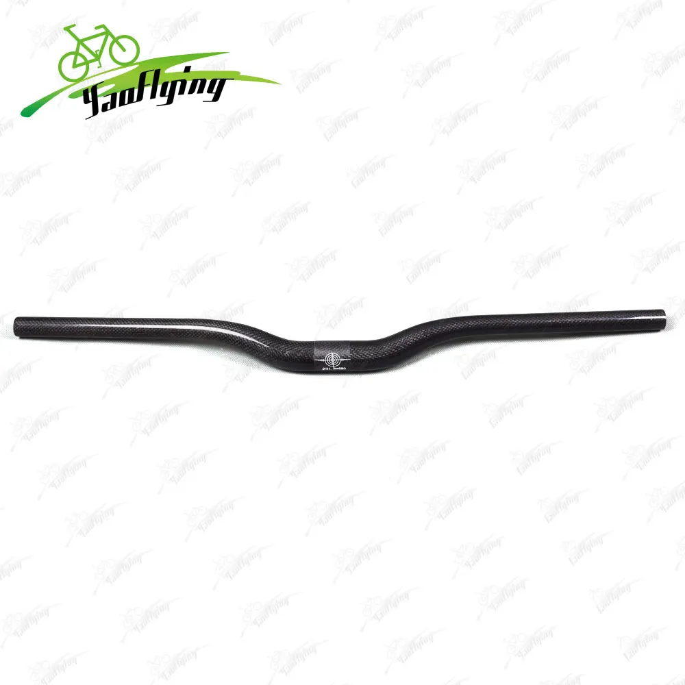 Запасные детали для велосипеда углепластик руль MTB с 3K переплетением