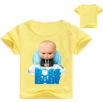 style 15 Новое поступление года, детские футболки с надписью «Baby Boss» для детей возрастом от 2 до 12 лет футболка с длинными рукавами для мальчиков рубашки для девочек Vetement Enfant для подростков - Цвет: style 15
