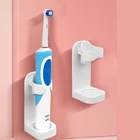 Настенный держатель для электрической зубной щетки, стойка для щеток, органайзер для зубных щеток, компактный держатель для зубных щеток, аксессуары для ванной комнаты