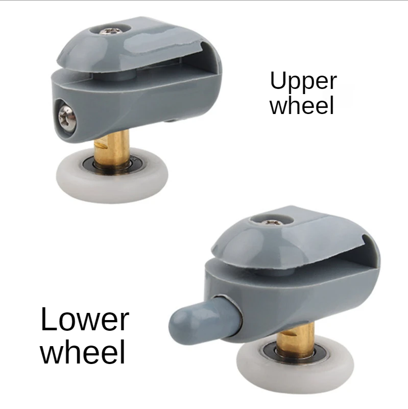 8 шт. диаметр 27 мм ролики для душевой двери/бегунки/колеса Сменные шкивы комнаты