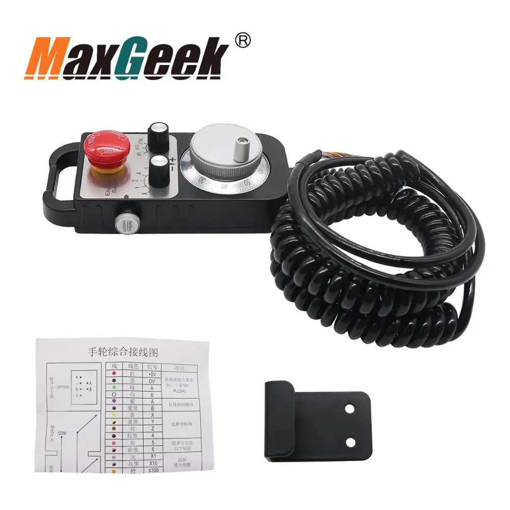 Mach3 USB CNC 4 оси 6 оси Breakout Интерфейсная плата для nMotion Mach3 CNC контроллер драйвер платы 5 в 100PPR маховик