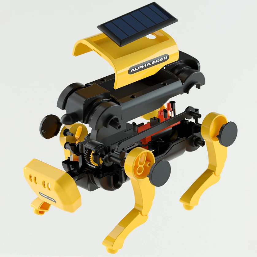 Новинка Bionic Smart DIY робот-собака игрушка для крупного рогатого скота модель