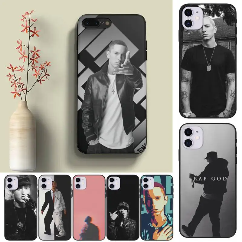 

Eminem Rap God Rapper Phone Case Fundas Shell Cover For HUAWEI P10 P20 P30 P40 Mate 30 40 Lite Pro