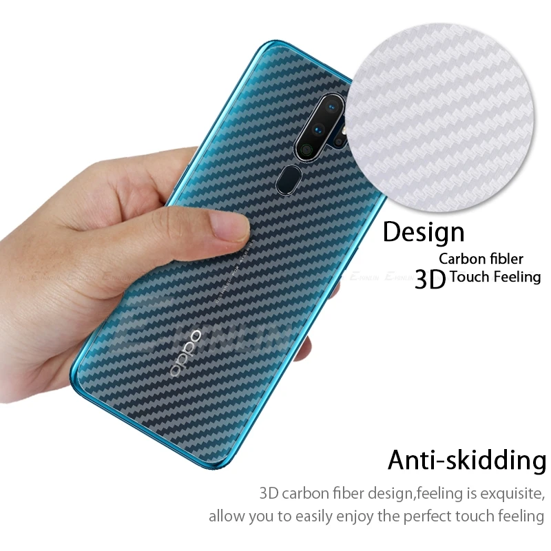5 шт./лот мягкие 3D чехол накладка из углеволокна пленка для OPPO A8 A9x AX5 AX7 A3 A3s A5s A7 A5 A9