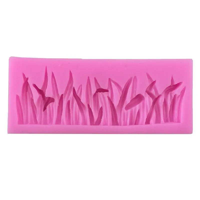 

3D grass Silicone Fondant Mould Cake Decor Baking Icing Mold Sugarcraft N4P6