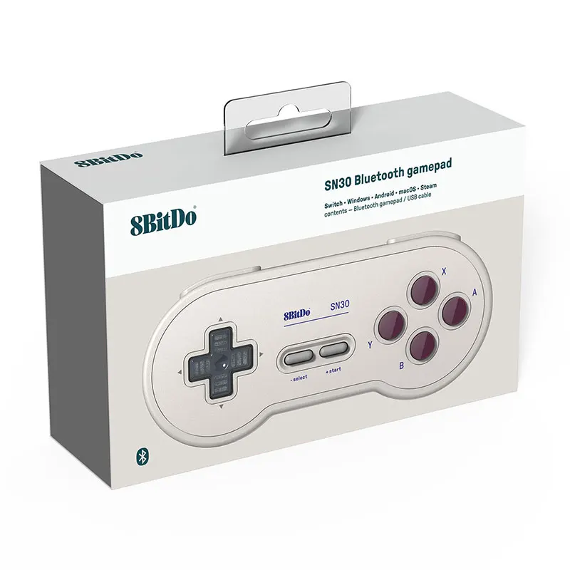 Беспроводной Bluetooth контроллер 8 битдо SN30 Радужный цвет поддержка Nintendo Switch Android MacOS
