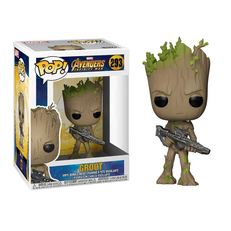 Funko pop Marvel Мстители Железный человек Капитан Америка Тор Черная Вдова Халк Локи модель человека-паука оригинальная коробка игрушки на день рождения