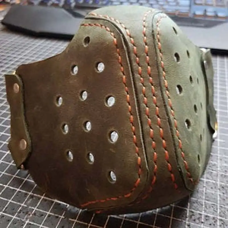 9 шт./компл. кожанный резак для DIY ручной работы Модный черный мотоцикл панк Рок